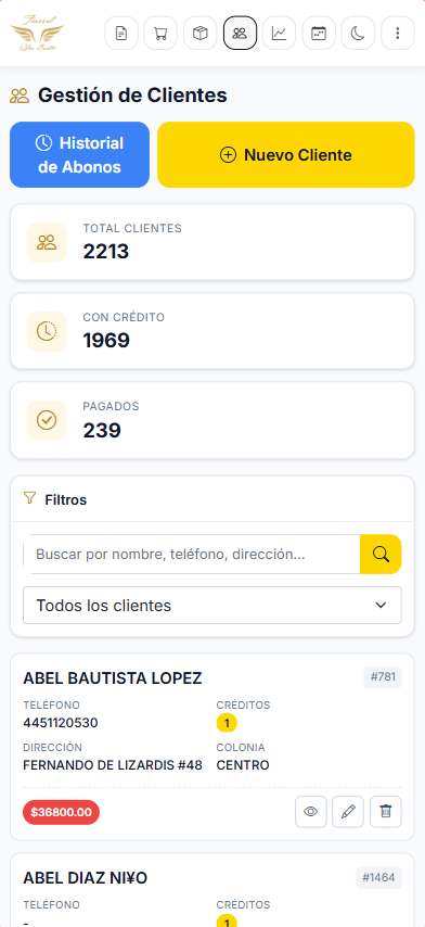 Sistema de creditos, seguros y cobranza