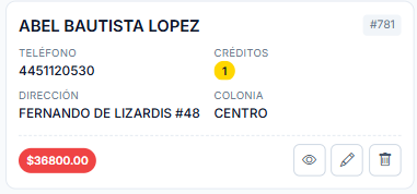 Sistema de creditos, seguros y cobranza
